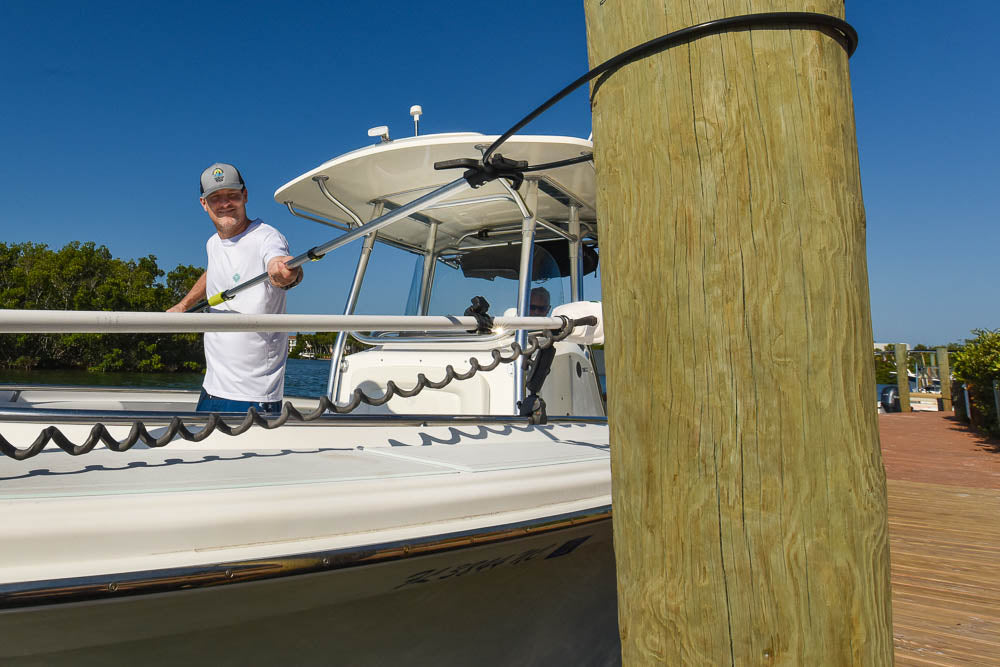 The BAT™ – All-In-One Boat Docking Pole